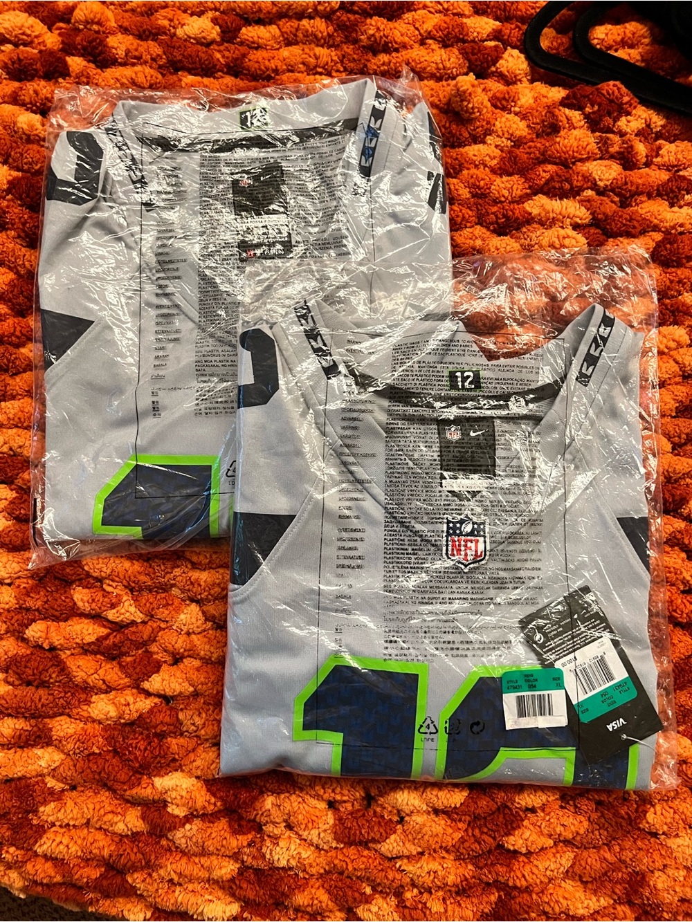 💙 💚 🏈 Nike Seattle Seahawks 12th Man Jersey NWT